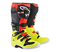 ALPINESTAR TECH 7 MX BOOT - YELLOW/RED/GRAY